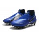 Nike Phantom Vision Elite Dynamic Fit AC SG-Pro Bianco Nero Blu Racer