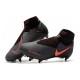 Nike Phantom Vision Elite DF AC SG-Pro Grigio Scuro Mango Acceso Nero