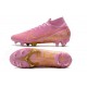 Scarpe Nuovo Nike Mercurial Superfly 7 Elite FG Rosa Oro