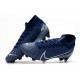 Scarpe Nuovo Nike Mercurial Superfly 7 Elite FG Blu Bianco