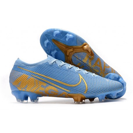 Nike Mercurial Vapor 13 Elite FG ACC Scarpe Blu Oro