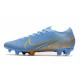 Nike Mercurial Vapor 13 Elite FG ACC Scarpe Blu Oro