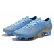 Nike Mercurial Vapor 13 Elite FG ACC Scarpe Blu Oro