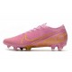 Nike Mercurial Vapor 13 Elite FG ACC Scarpe Rosa Oro