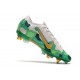 Nike Mercurial Vapor XIII Elite SG-Pro AC Mbappe Grigio Verde Oro