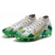 Nike Mercurial Superfly 7 Elite AG-Pro Scarpa Mbappe Grigio Vast Oro Verde