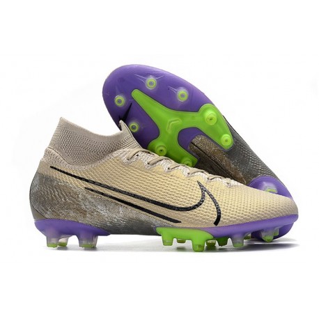 Nike Mercurial Superfly 7 Elite AG-Pro Scarpa Sabbia Nero Viola