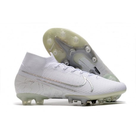 Nike Mercurial Superfly 7 Elite AG-Pro Scarpa Bianco