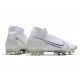 Nike Mercurial Superfly 7 Elite AG-Pro Scarpa Bianco