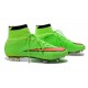 Scarpe da Calcetto Nike Mercurial Superfly FG CR7 Verde Rosso