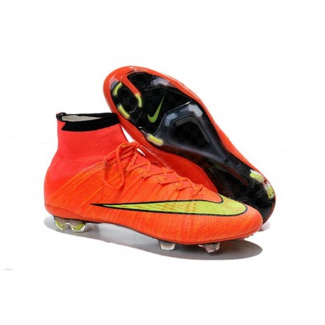 Nike Scarpe da Calcetto Mercurial Superfly FG CR7 Arancio Oro