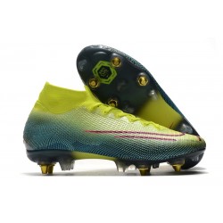 Nike Mercurial Superfly 7 Elite AC SG-Pro Limone Venom Nero Verde