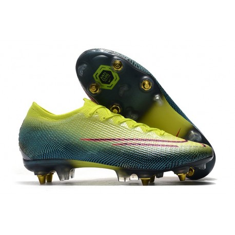 Nike Mercurial Vapor XIII Elite SG-Pro AC Limone Venom Nero Verde