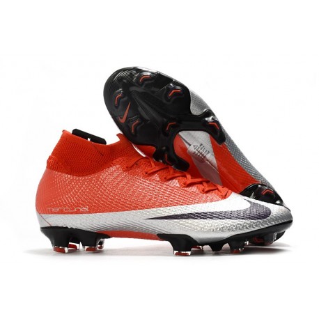 Nike Future DNA Mercurial Superfly 7 Elite FG Rosso Argento