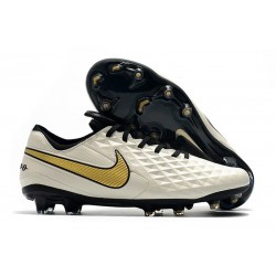 Nike Scarpa Tiempo Legend 8 Elite FG Bianco Oro