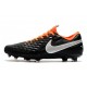 Nike Scarpa Tiempo Legend 8 Elite FG Nero Bianco Arancione