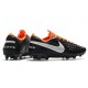 Nike Scarpa Tiempo Legend 8 Elite FG Nero Bianco Arancione