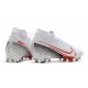 Nike Mercurial Superfly 7 Elite AG-Pro Scarpa Bianco Rosso