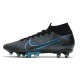 Nike Mercurial Superfly 7 Elite AG-Pro Scarpa Nero Blu