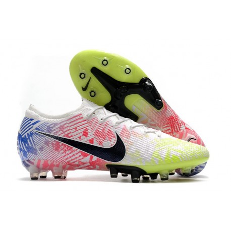 Nike Mercurial Vapor XIII Elite AG-Pro Neymar Bianco Nero Blu Volt