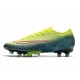 Nike Mercurial Vapor XIII Elite AG-Pro Limone Venom Nero Verde