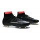 Cristiano Ronaldo Scarpe da Calcio Nike Mercurial Superfly Iv FG Nero Bianco