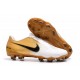 Scarpe Calcio Nike Phantom Vnm Elite FG Oro Bianco Nero