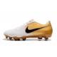 Scarpe Calcio Nike Phantom Vnm Elite FG Oro Bianco Nero