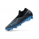 Scarpe Nike Phantom VSN 2 Elite Dynamic Fit FG Nero Blu Laser Antracite