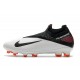 Scarpe Nike Phantom VSN 2 Elite Dynamic Fit FG Bianco Nero Cremisi Laser