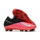 Nike Phantom VSN 2 Elite Dynamic Fit FG Cremisi Laser Argento Nero