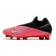 Nike Phantom VSN 2 Elite Dynamic Fit FG Cremisi Laser Argento Nero