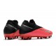 Nike Phantom VSN 2 Elite Dynamic Fit FG Cremisi Laser Argento Nero