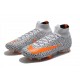 Nike Mercurial Superfly VII Elite Dynamic Fit FG Bianco Arancione Nero