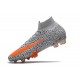 Nike Mercurial Superfly VII Elite Dynamic Fit FG Bianco Arancione Nero