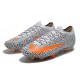 Nike Mercurial Vapor 13 Elite FG CR7 ACC Bianco Arancione Total Nero