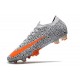 Nike Mercurial Vapor 13 Elite FG CR7 ACC Bianco Arancione Total Nero