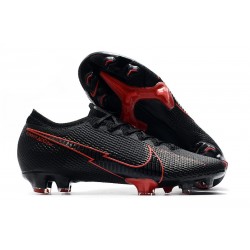 Nike Mercurial Vapor 13 Elite FG ACC Scarpe Nero Rosso