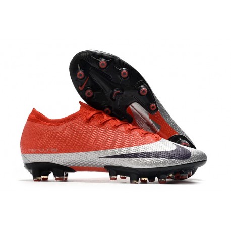 Nike Mercurial Vapor XIII Elite AG-Pro Rosso Nero Grigio