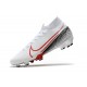 Nike Mercurial Superfly VII Elite Dynamic Fit FG Bianco Cremisi Nero