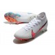 Nike Mercurial Superfly VII Elite Dynamic Fit FG Bianco Rosso Blu