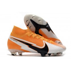 Nike Mercurial Superfly VII Elite Dynamic Fit FG Arancione Nero Bianco