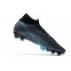 Nike Mercurial Superfly VII Elite Dynamic Fit FG Nero Blu