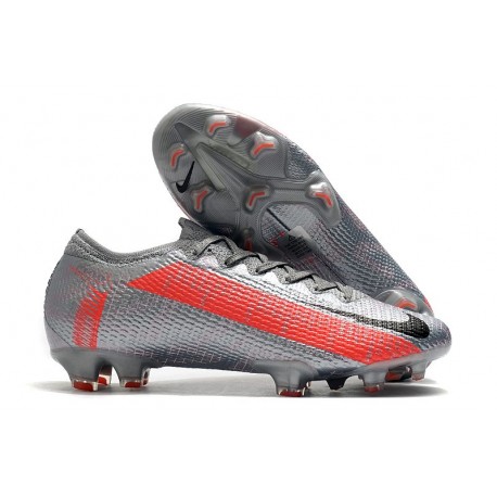 Nike Mercurial Vapor 13 Elite FG ACC Scarpe Bianco Cremisi Laser Nero