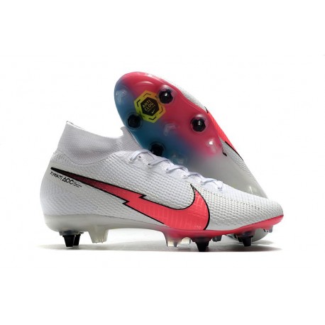 Nike Mercurial Superfly VII Elite SG-Pro Bianco Rosso