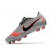 Scarpe Calcio Nike Phantom Vnm Elite FG Grigio Bomber Nero