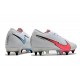 Nike Mercurial Vapor 13 Elite SG Anti Clog Bianco Rosso Blu