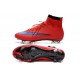 Cristiano Ronaldo Scarpe da Calcio Nike Mercurial Superfly Iv FG Rosso Viola