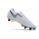 Nike Mercurial Vapor 13 Elite SG Anti Clog Bianco Rosso Blu
