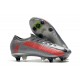 Nike Mercurial Vapor 13 Elite SG Anti Clog Grigio Bomber Nero